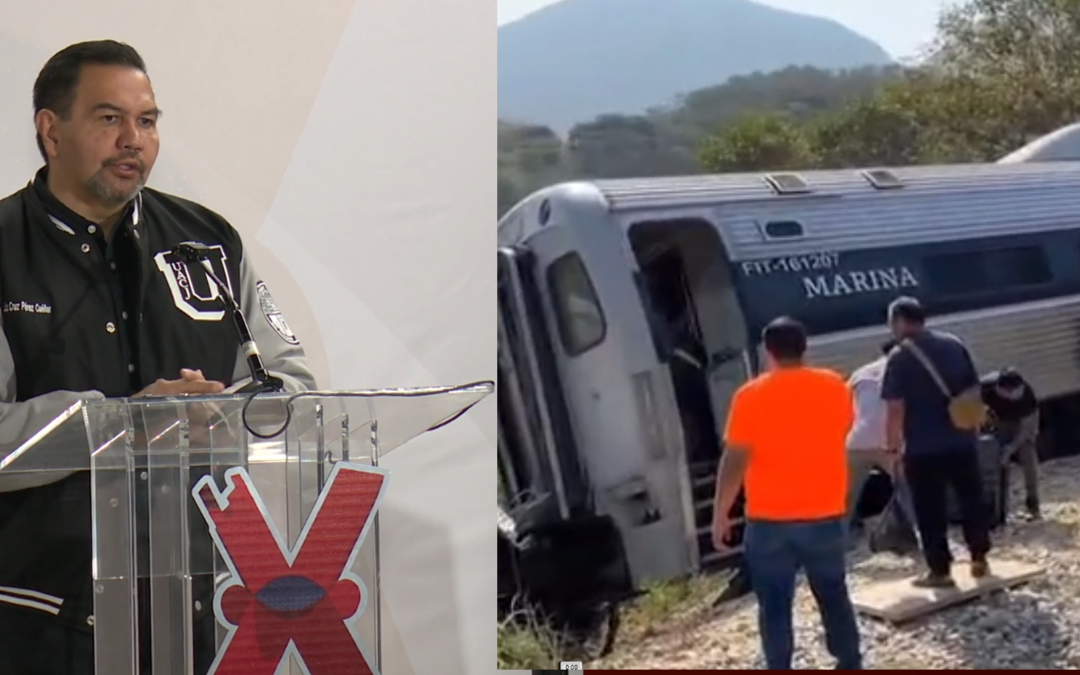 Accidente de tren en Oaxaca: El alcalde de Juárez, Cruz Pérez Cuellar, admite falta de comunicación con los heridos