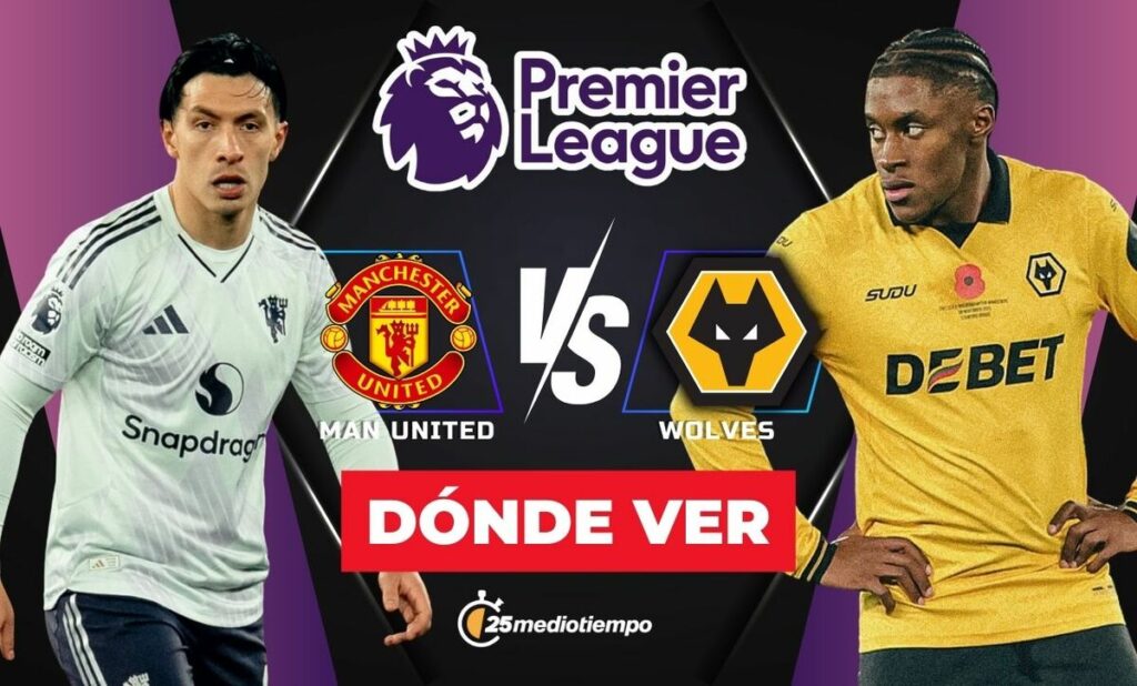 Manchester United vs. Wolves: Sigue el partido EN VIVO de la Premier League hoy