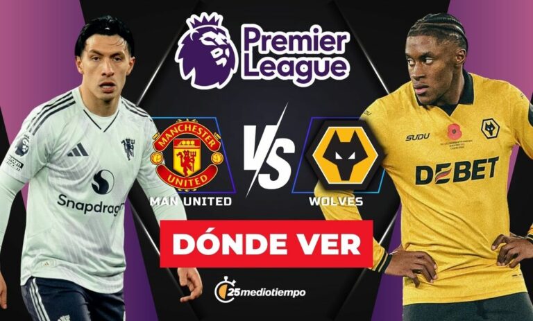 Manchester United vs. Wolves: Sigue el partido EN VIVO de la Premier League hoy