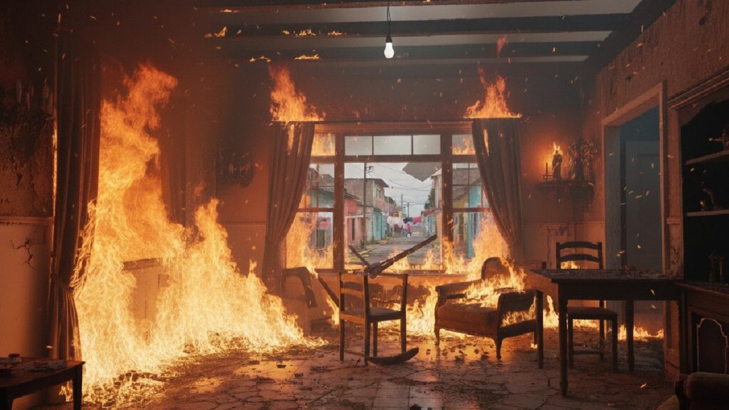 Incendio en Saltillo: Adolescentes Lanzan Cuetes y Provocan Emergencia en María del Carmen Cavazos