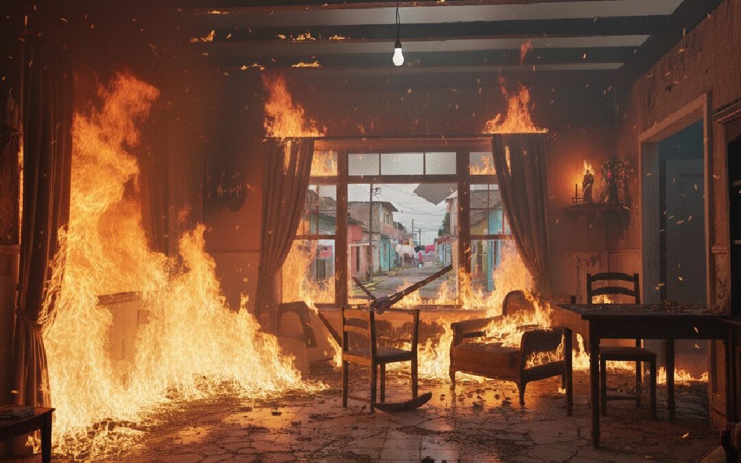 Incendio en Saltillo: Adolescentes Lanzan Cuetes y Provocan Emergencia en María del Carmen Cavazos