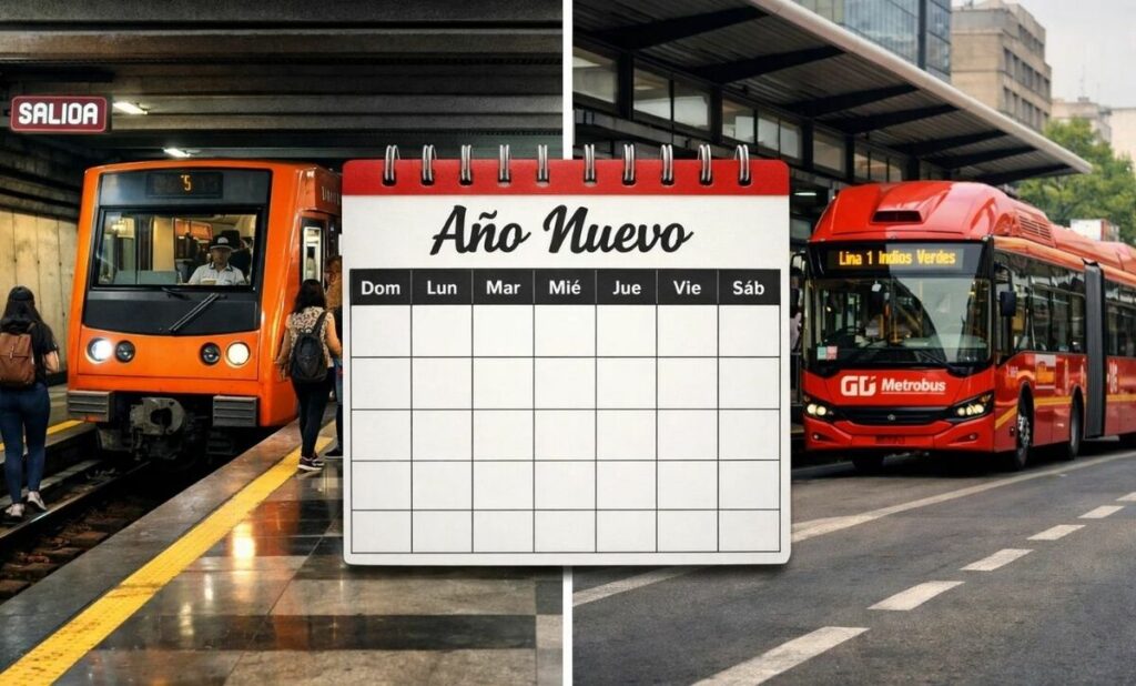 Horarios del Metro CDMX y Metrobús para el 31 de diciembre y 1 de enero: Lo que necesitas saber