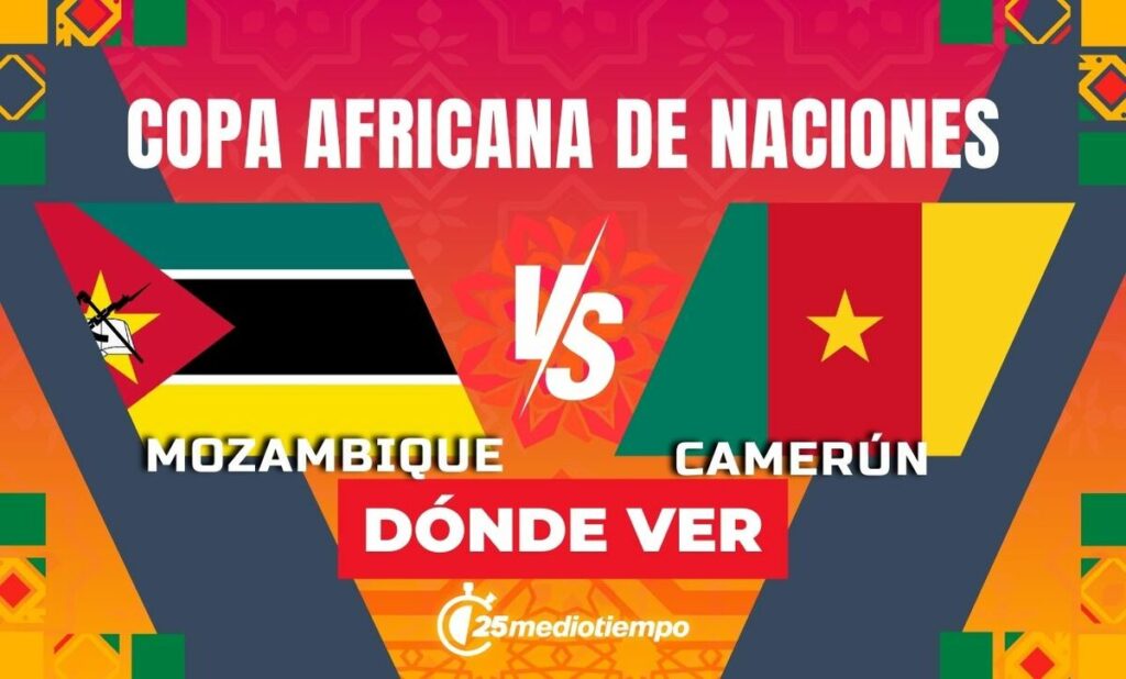 Mozambique vs. Camerún: Horario y dónde ver EN VIVO el partido de la Copa Africana 2025