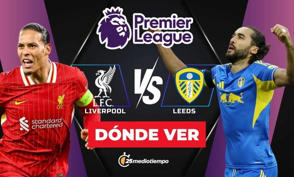 Liverpool vs Leeds: Cómo ver EN VIVO el emocionante partido J19 de la Premier League 2026