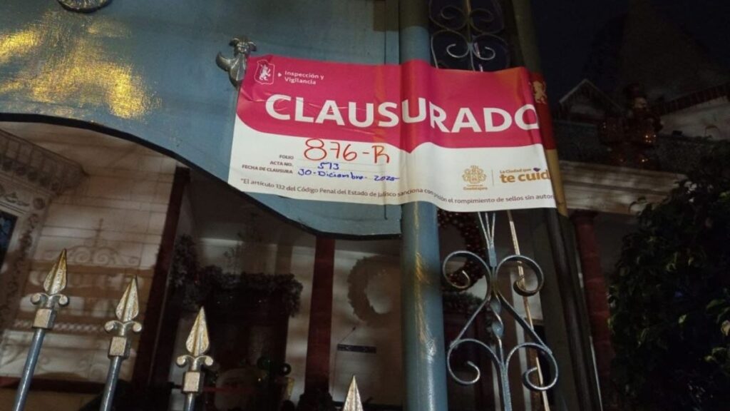 Guadalajara Actúa contra el Ruido: Clausura de la Mansión Clover Lawn por Exceso de Sonido