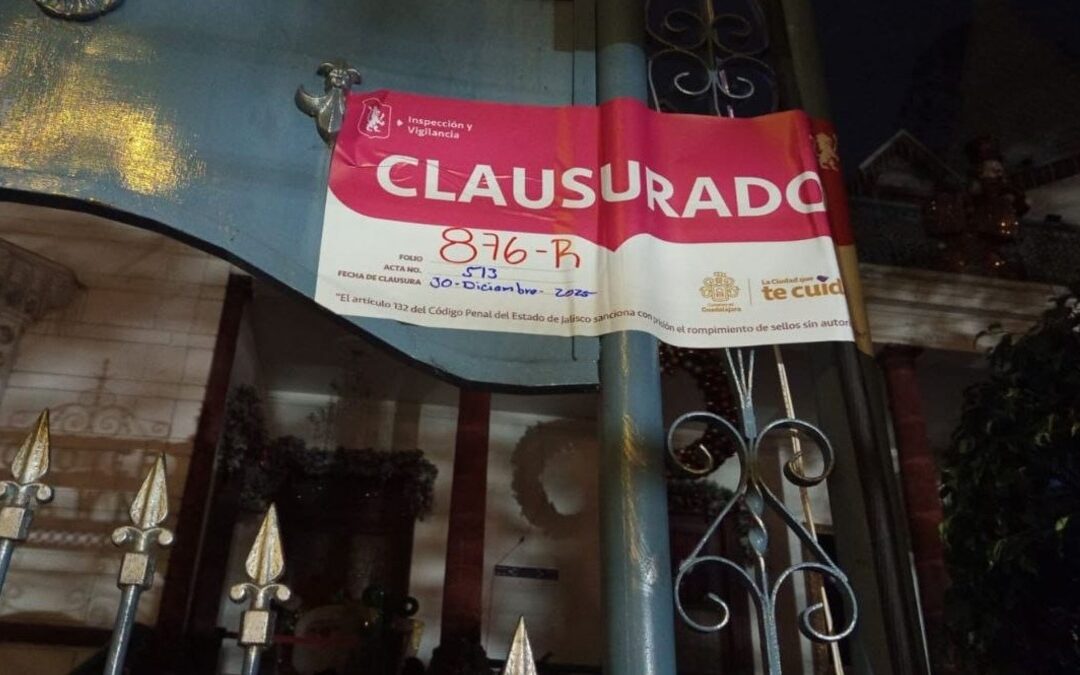 Guadalajara Actúa contra el Ruido: Clausura de la Mansión Clover Lawn por Exceso de Sonido
