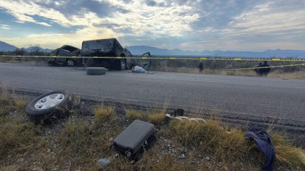 Trágico accidente en Lampazos deja calcinados y heridos en Nuevo León