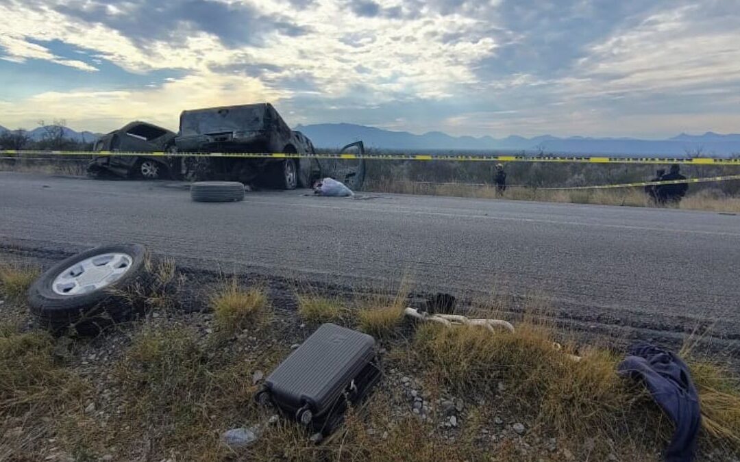 Trágico accidente en Lampazos deja calcinados y heridos en Nuevo León