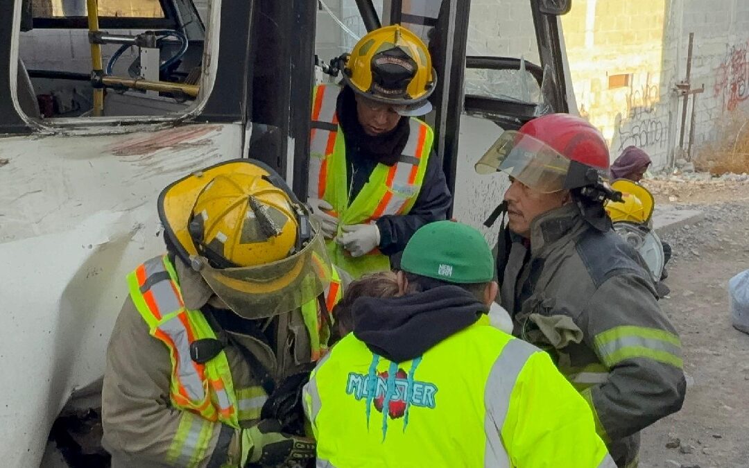 Chofer de la ruta 7A: Proceso en Libertad Tras Chocar Contra un Tren en Saltillo