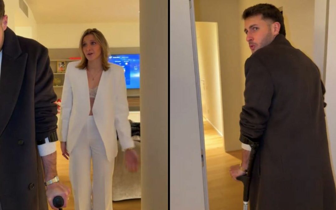 Santi Gimenez: La hermana se burla de su lesión con un divertido chiste en TikTok