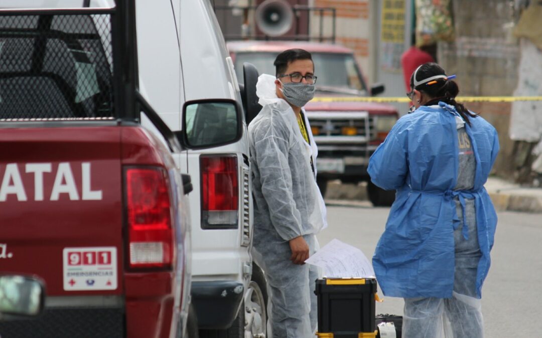 Puebla: Vecinos reportan un olor putrefacto y descubren a su vecina muerta; rescatan a su bebé con vida