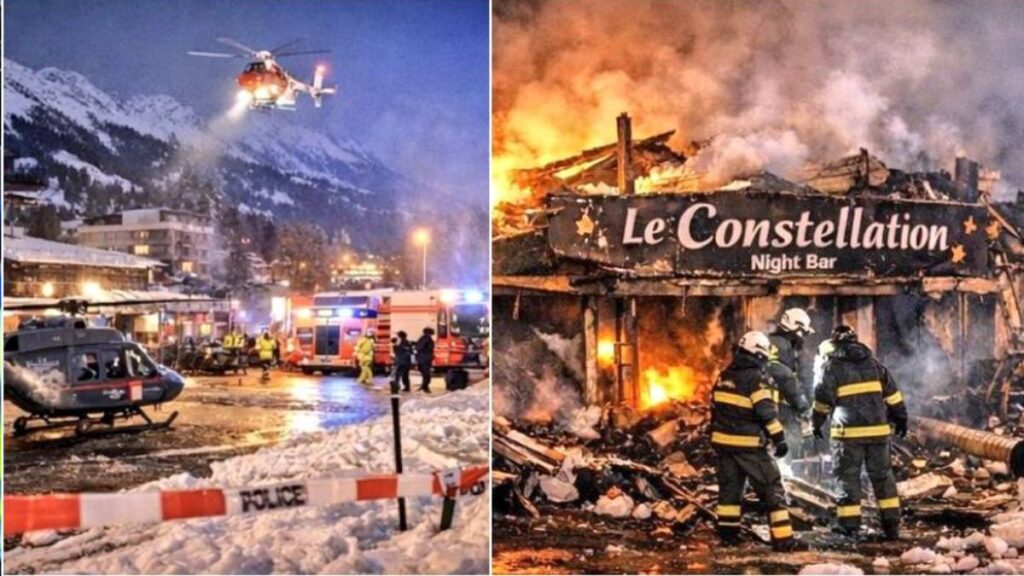Incendio en bar de Suiza causa la muerte de decenas de personas