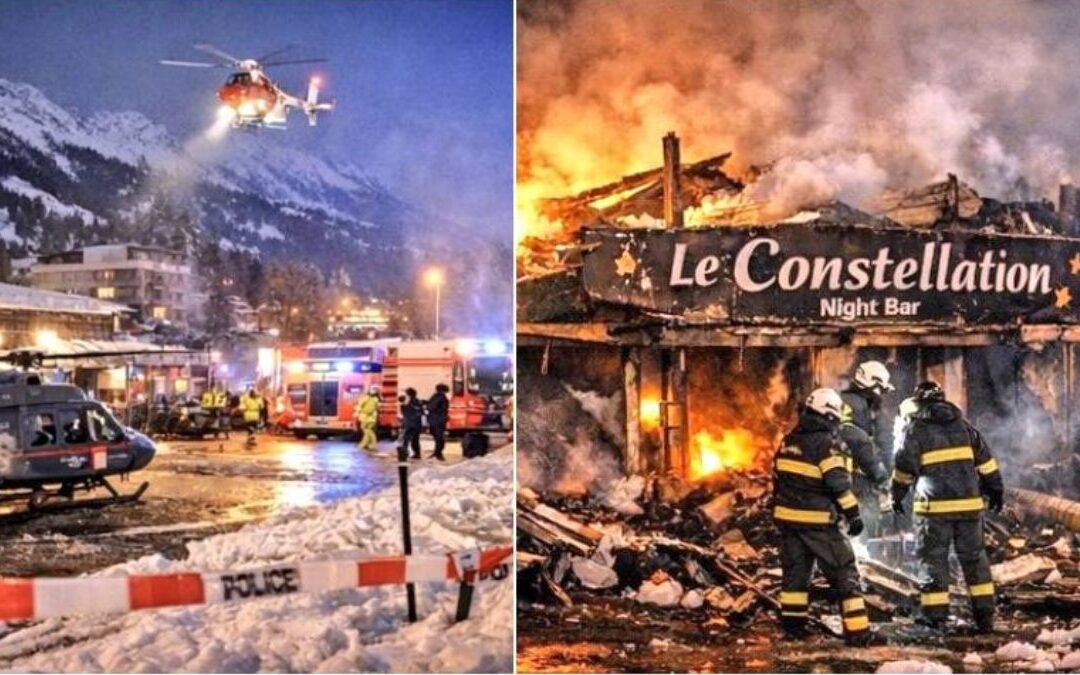 Incendio en bar de Suiza causa la muerte de decenas de personas