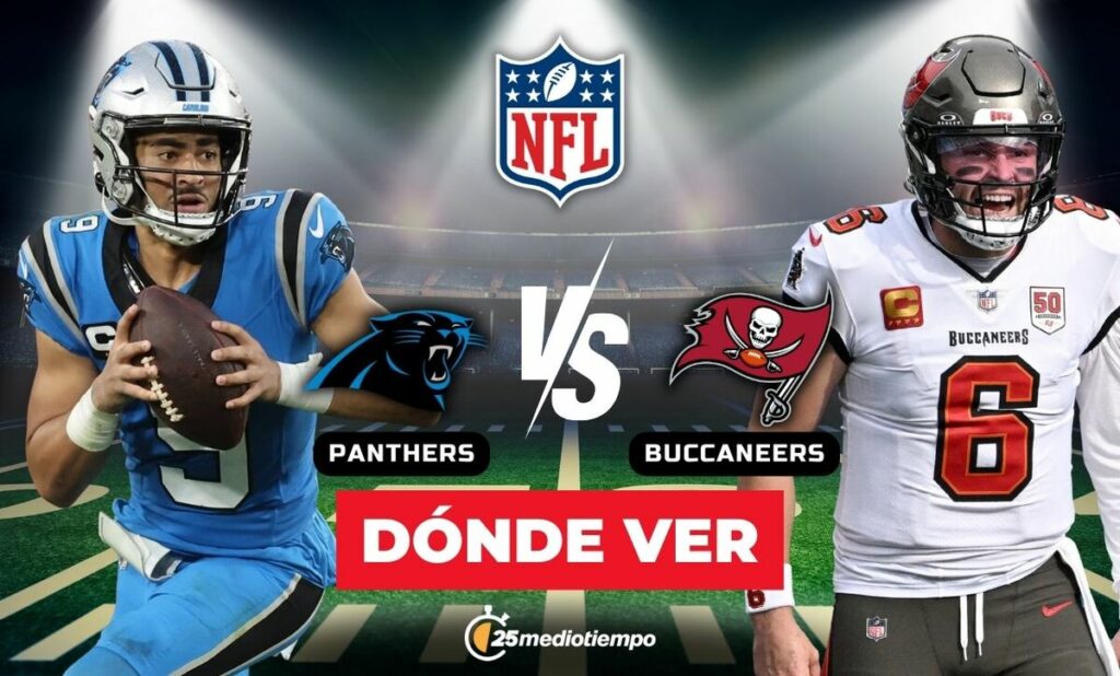 Buccaneers vs Panthers: Horario y Dónde Ver EN VIVO el Partido por el Título del Sur de la NFC en la Semana 18 de la NFL
