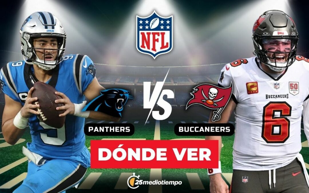 Buccaneers vs Panthers: Horario y Dónde Ver EN VIVO el Partido por el Título del Sur de la NFC en la Semana 18 de la NFL