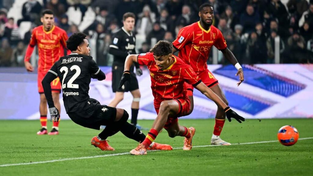 Juventus Tropieza en la Serie A y Se Aleja de la Cima Tras Empatar con Lecce