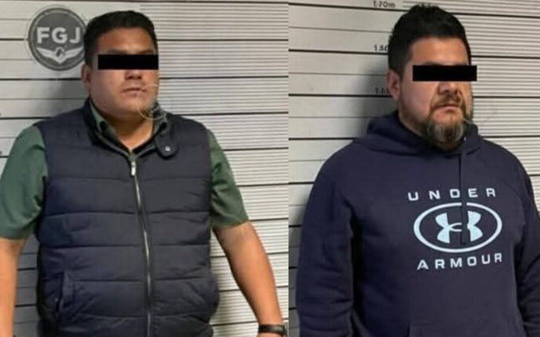 Detención de dos policías en Edomex por extorsión mientras estaban de descanso