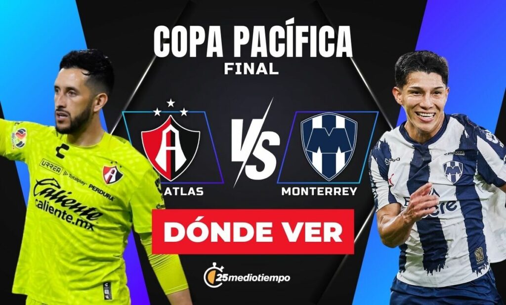 Copa Pacífica 2026: Cómo y Dónde Ver EN VIVO la Final entre Atlas y Monterrey
