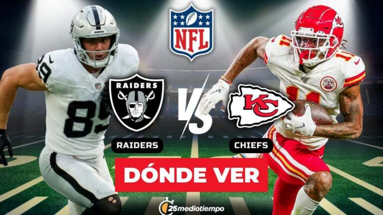 Guía Completa: ¿Cómo Ver en Vivo Chiefs vs Raiders en la Semana 18 de la NFL?