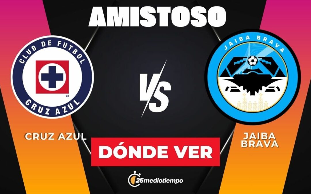 Cruz Azul vs Tampico: Horarios y dónde ver el partido amistoso 2026