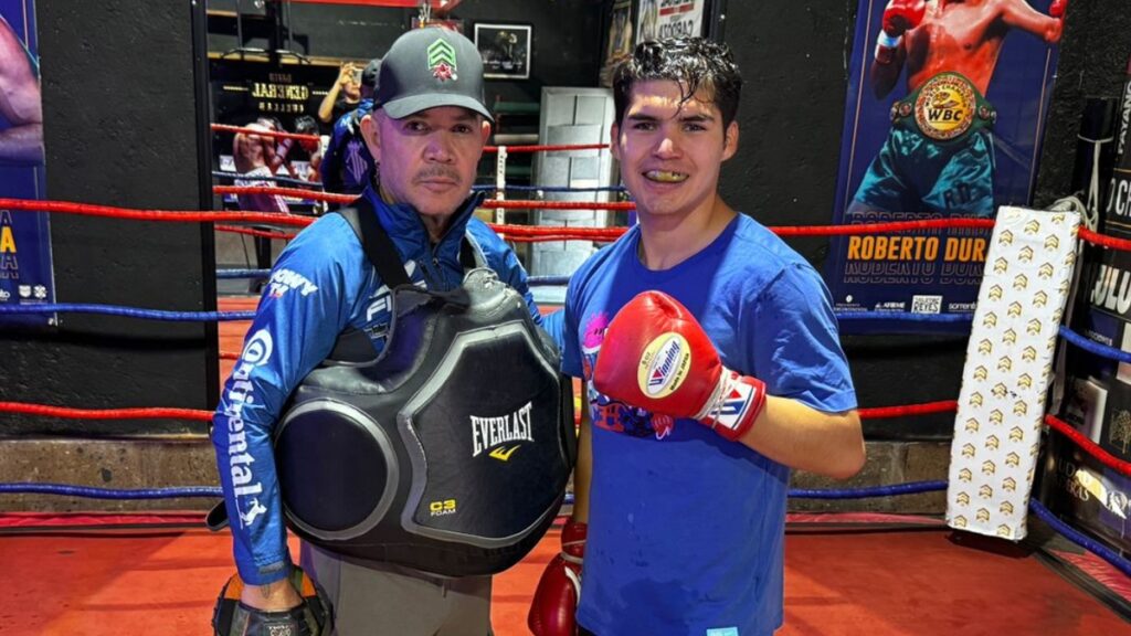 David ‘El General’ Cuéllar Regresa a Santa Bárbara para Entrenar con su Padre