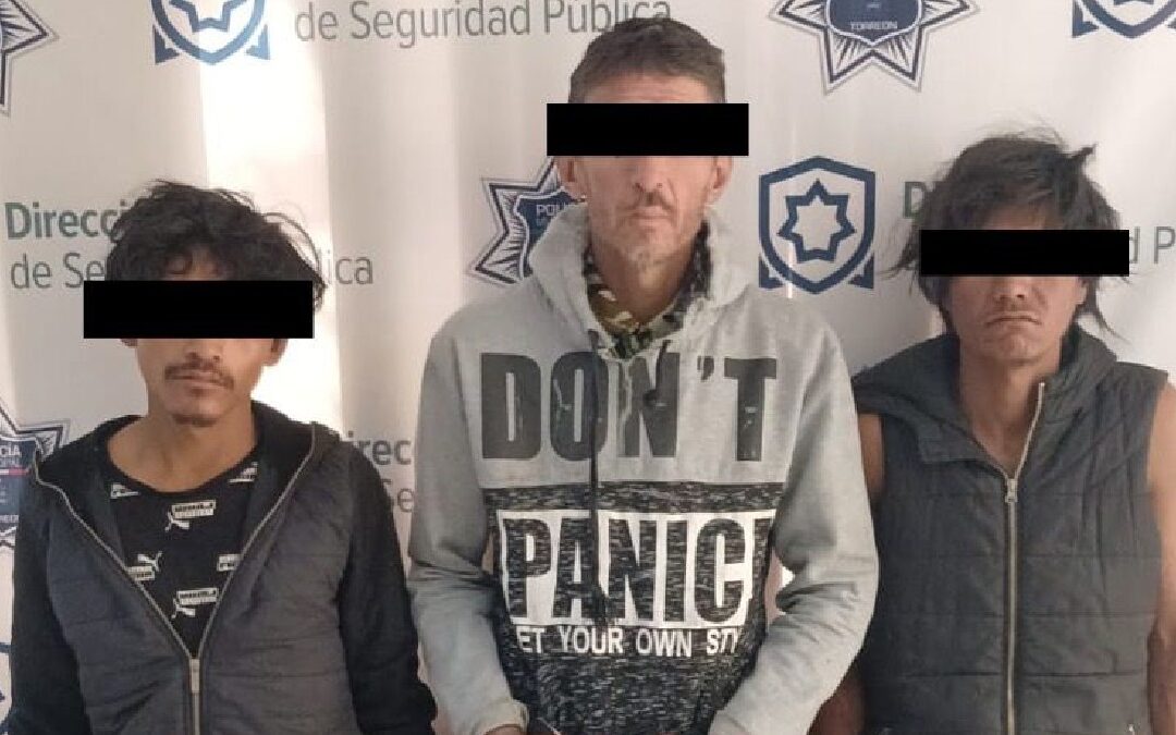 Detenciones en Torreón: Hombres sorprendidos dentro de una bodega