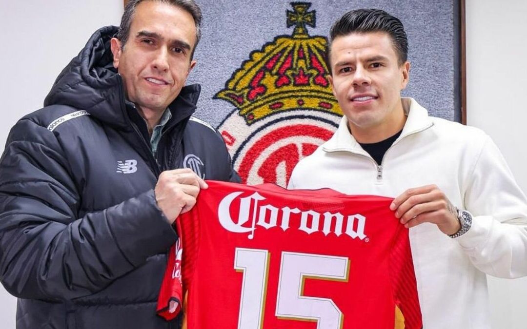 Pavel Pérez se incorpora oficialmente al Toluca, el bicampeón del fútbol