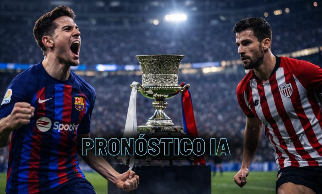 Supercopa de España: Pronóstico IA para la semifinal Barcelona vs Athletic Club