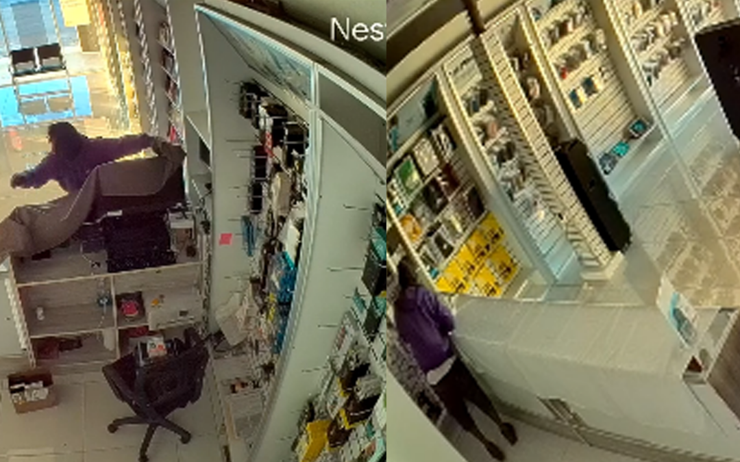 Odessa: Buscan sospechoso por robo de celulares en múltiples negocios