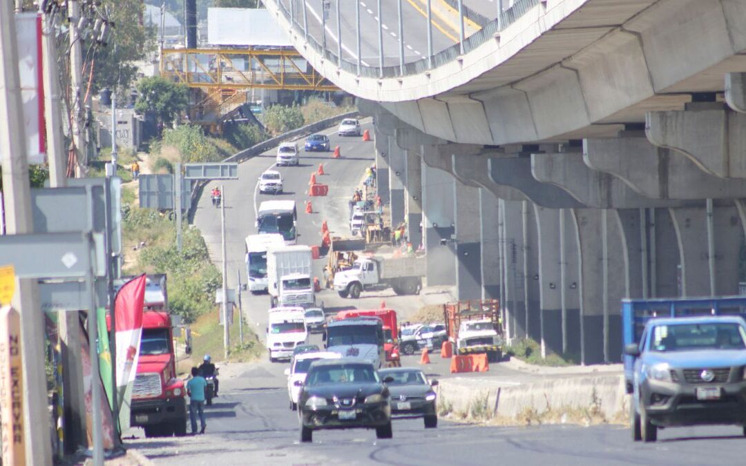 Autopista México-Puebla: Últimas Noticias Sobre la Reducción de Carriles Hoy 8 de Enero