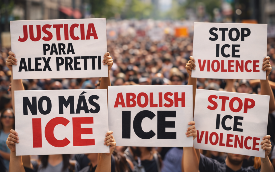 Decenas protestan en Watsonville por muerte de Alex Pretti y políticas migratorias