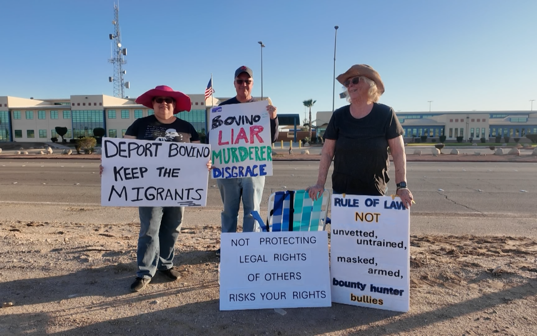 Protestas en el Condado Imperial contra el regreso de Gregory Bovino a la Patrulla Fronteriza