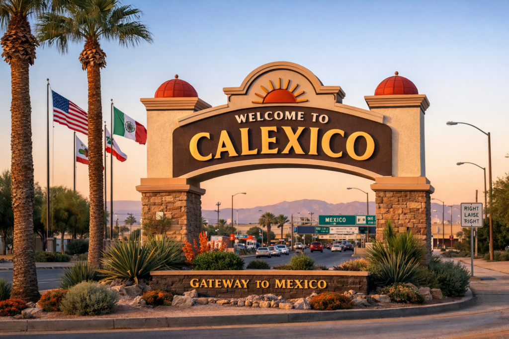 Nuevo Plan Vial en Calexico para Combatir la Congestión en la Frontera