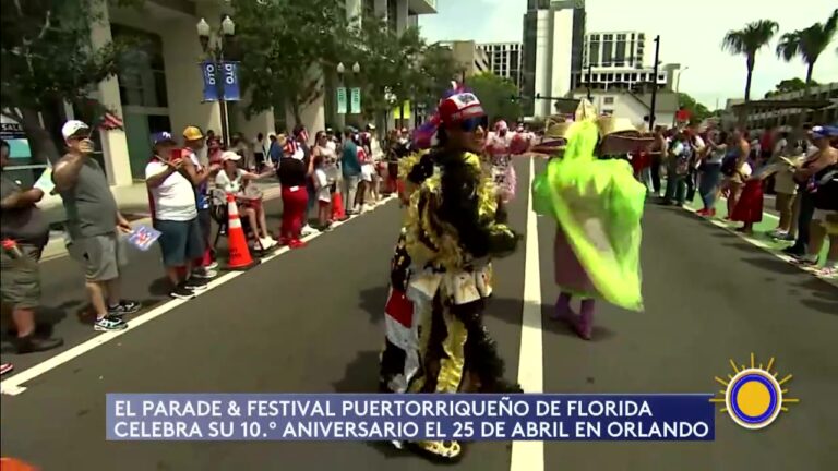 Celebración Del Puerto Rican Parade En Orlando Puerto Rican Parade