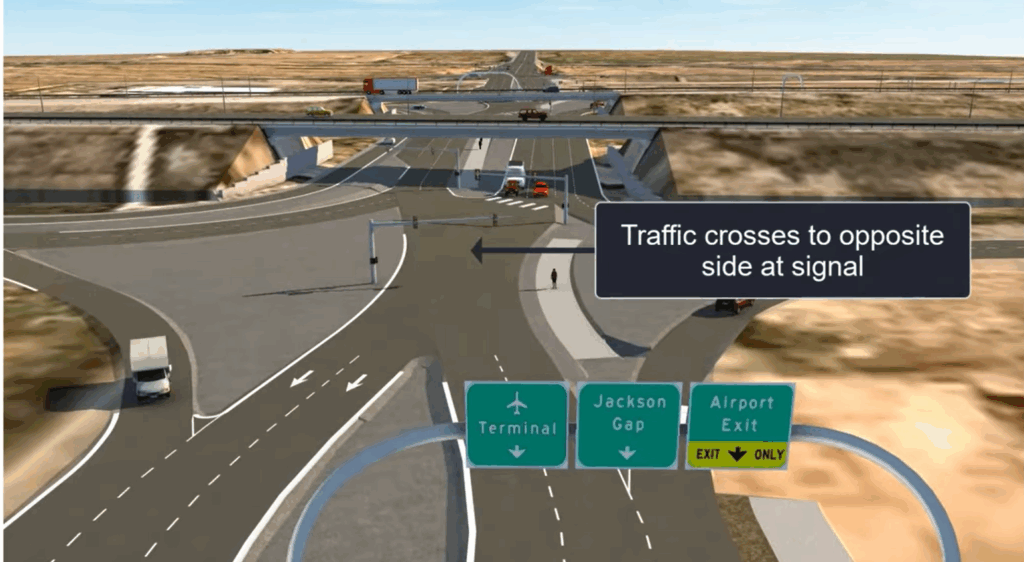 Mejoras en el Aeropuerto Internacional de Denver: Nuevo Intercambiador Diamante Divergente para Optimizar Peña Boulevard