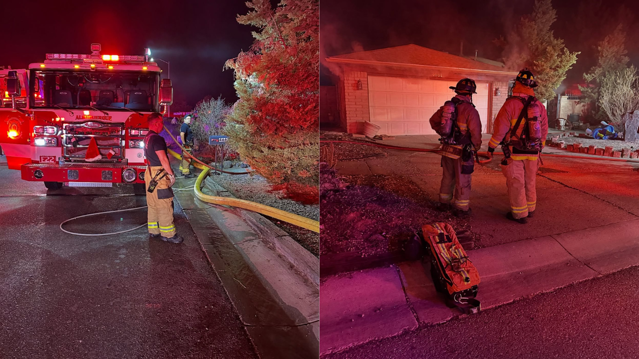 Incendio en Albuquerque: Bomberos Controlan Fuego en Área Residencial