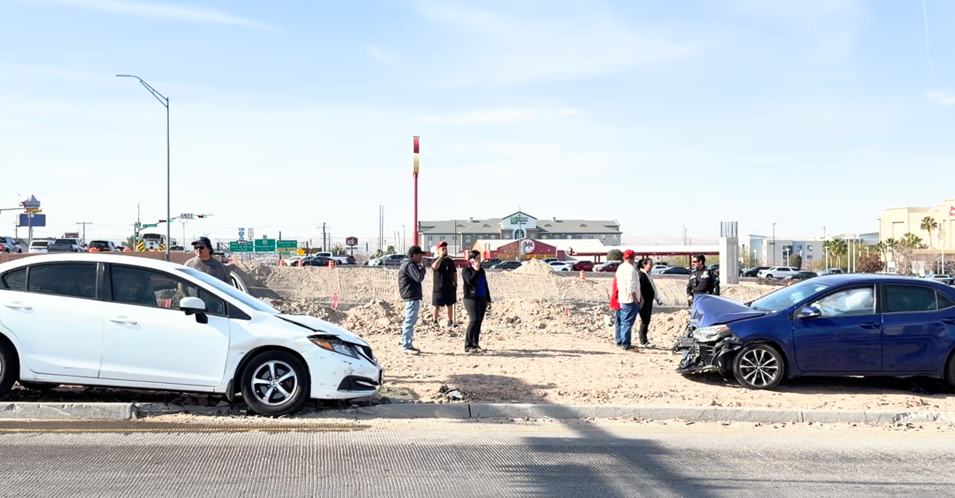 Congestión de Tráfico en El Paso: Accidentes Viales Causan Retenciones en Varias Zonas