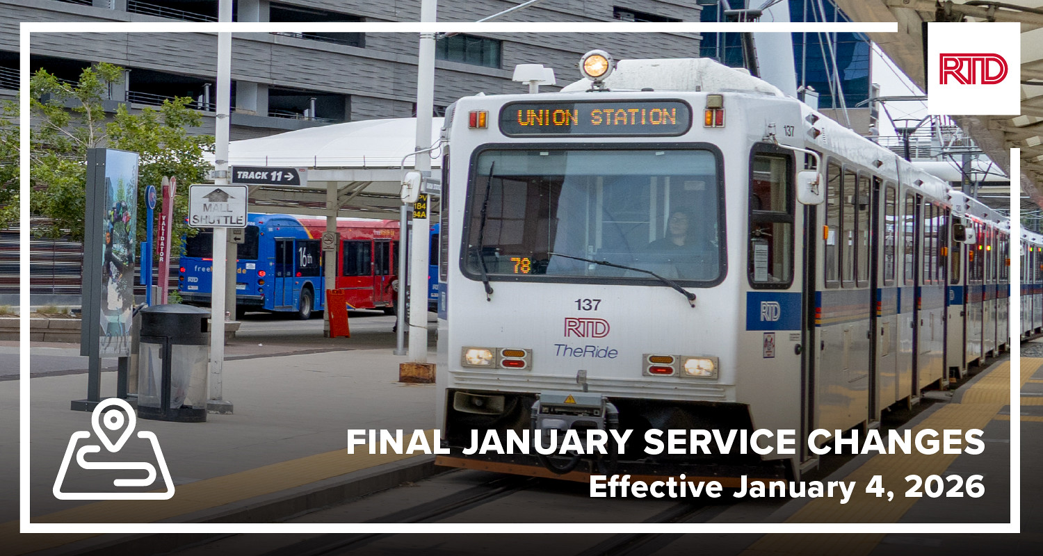 Cambios Clave en el Transporte: Mejoras en el Servicio RTD en Denver a partir de Enero