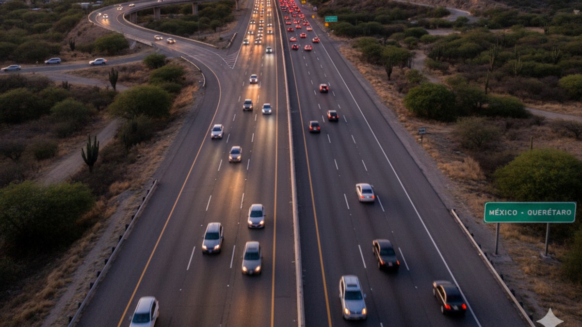 Actualización en Tiempo Real: Autopista México-Querétaro, Seguimiento de Choques y Cierres Viales