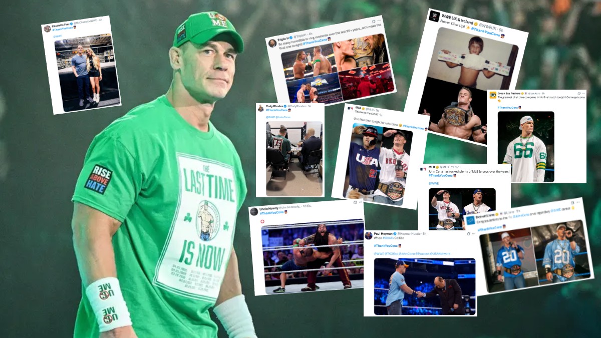 Personalidades y Luchadores Rinden Homenaje a John Cena en Su Retiro