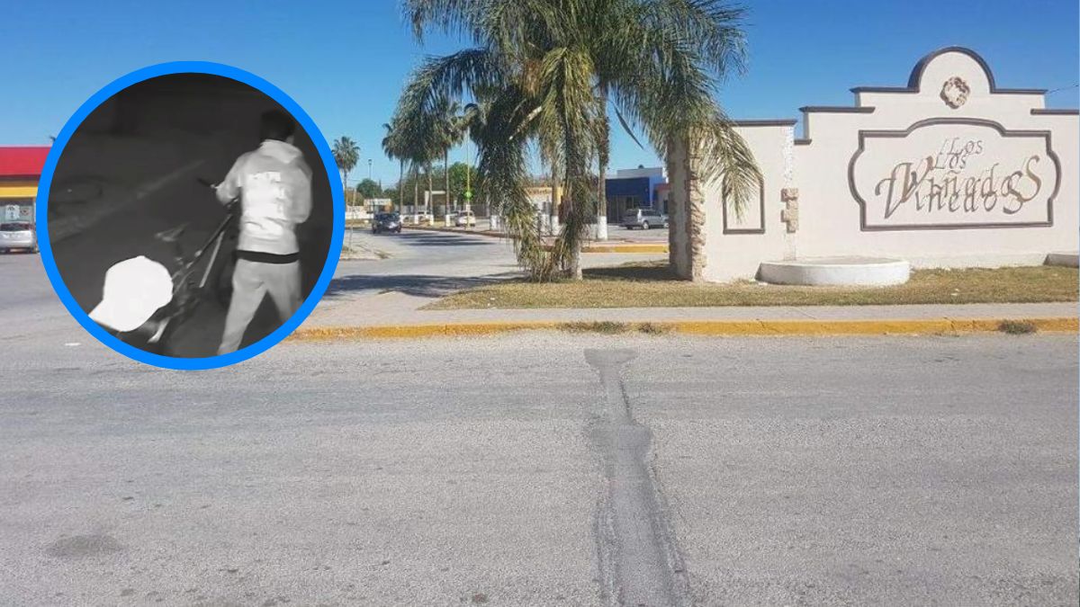Robo de Bicicleta en Residencial Viñedos de Torreón: Dos Hombres Captados en Acción