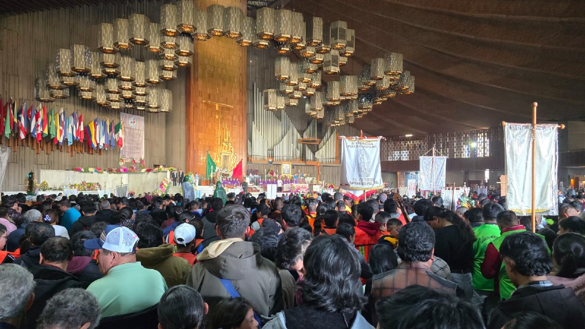 Horarios de Misás en la Basílica de Guadalupe para el 12 de Diciembre de 2023