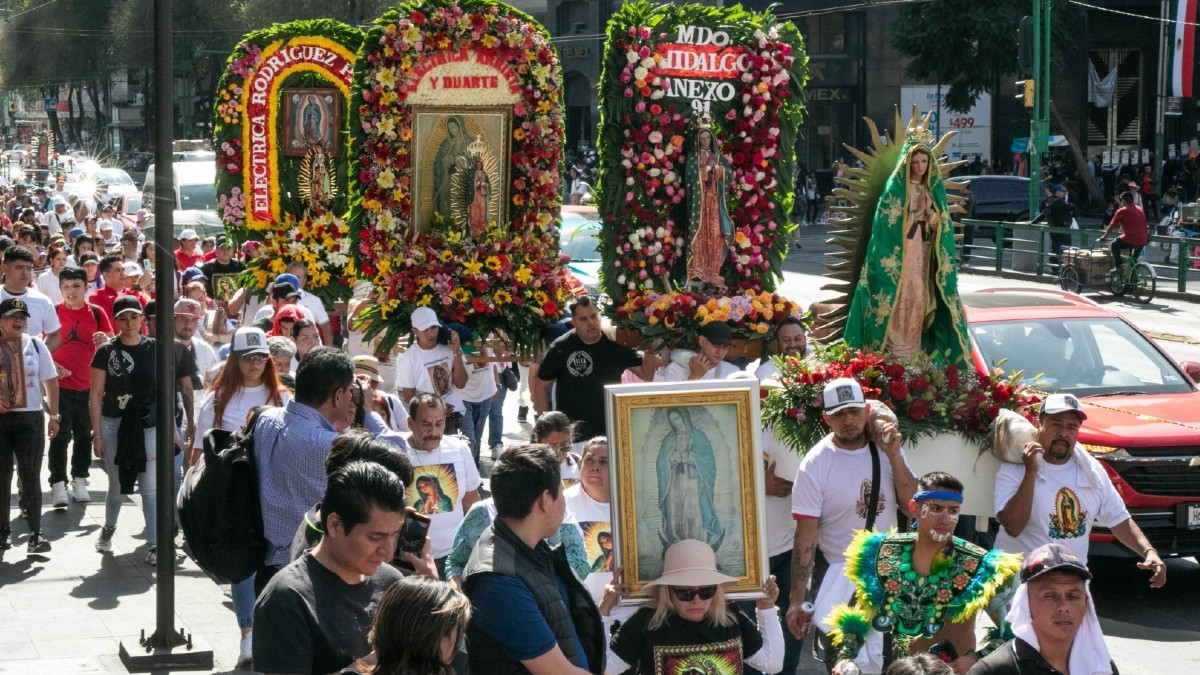 Cierre de Estaciones del Metro y Metrobús por el Día de la Virgen de Guadalupe en la Basílica