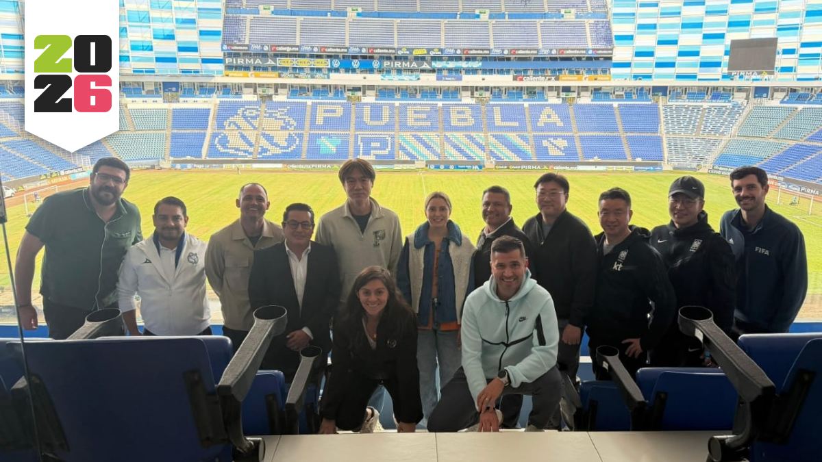Corea del Sur Considera el Estadio Cuauhtémoc de Puebla como Base para el Mundial 2026