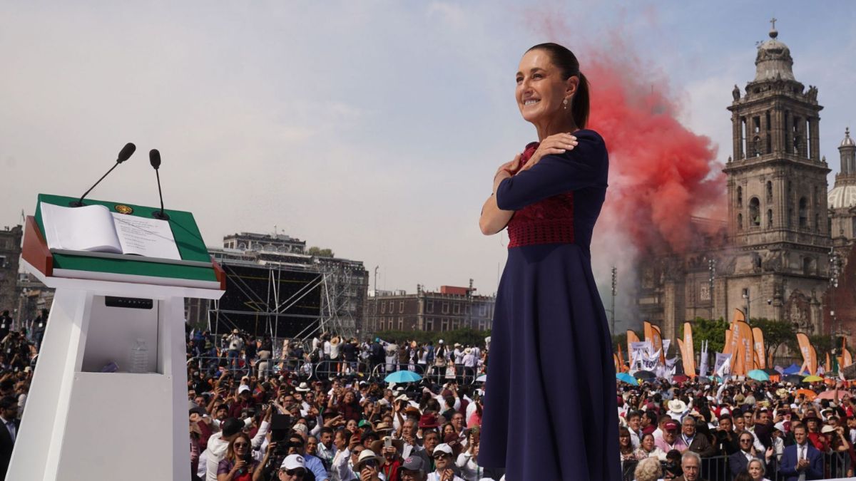 Sheinbaum Agradece a la Juventud en la Celebración del 7° Aniversario de la 4T en Santa Barbara