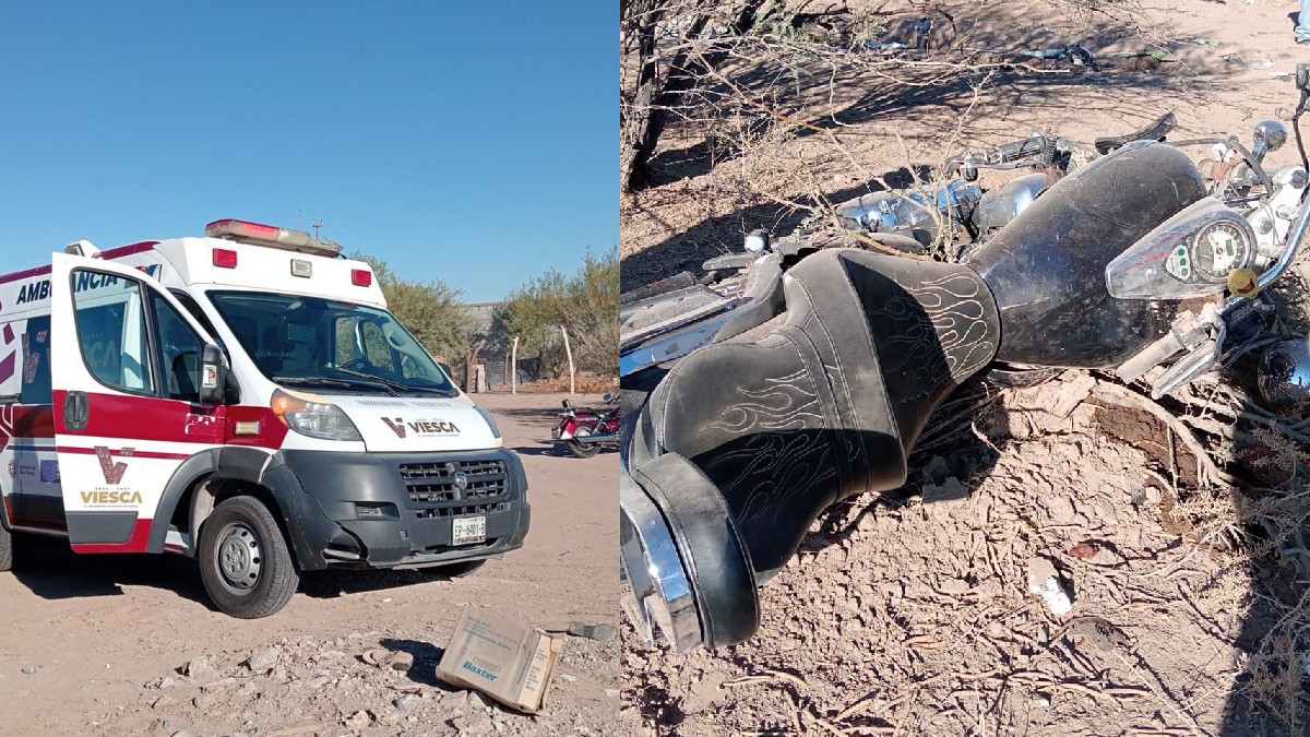 Trágico accidente de motocicleta en Viesca: Un muerto y tres heridos